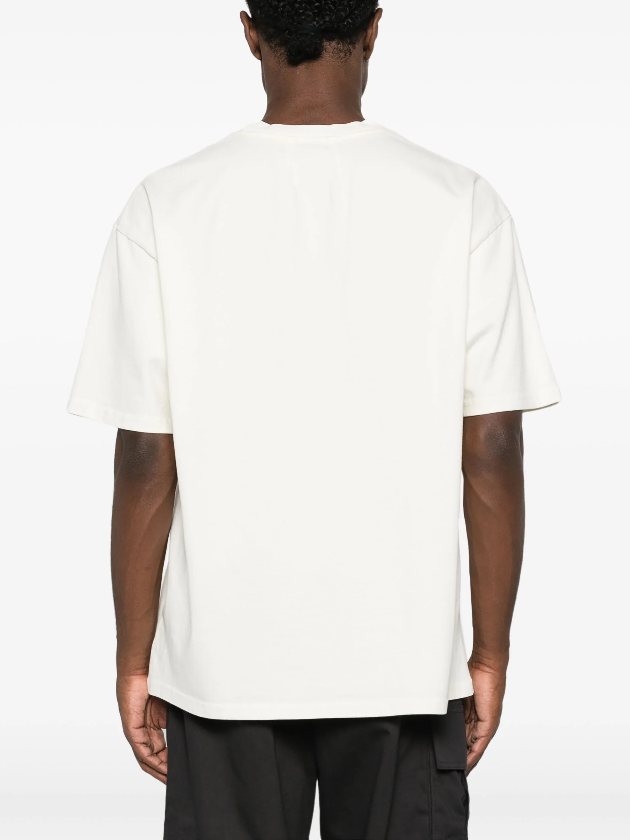 RHUDE LOGO-PRINT COTTON T-SHIRT