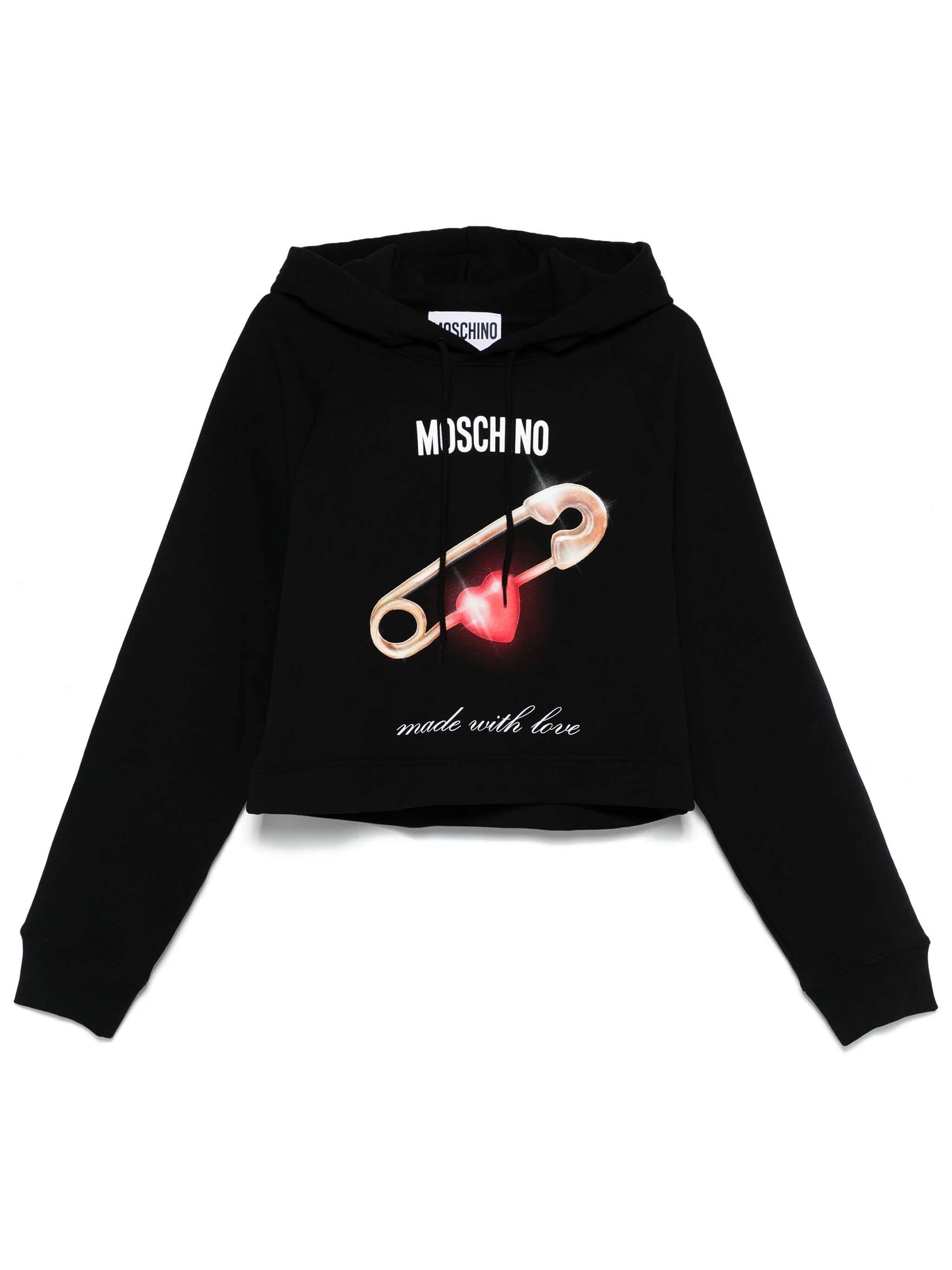 MOSCHINO HOODIE WITH LOGO