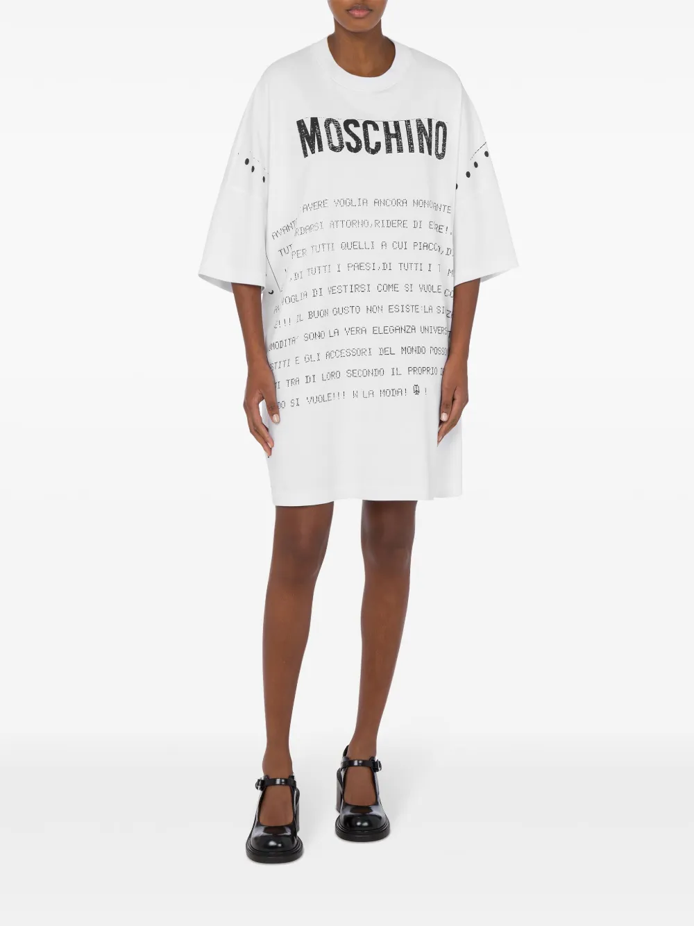 VESTIDO MOSCHINO LOGO