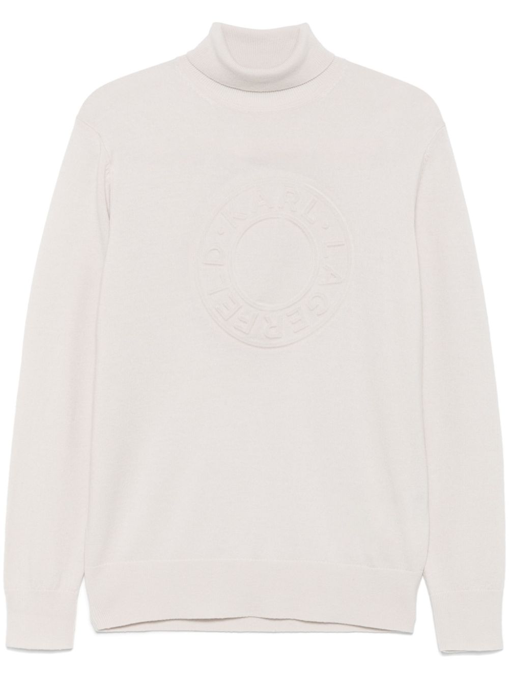 KARL LAGERFELD ROLL-NECK SWEATER