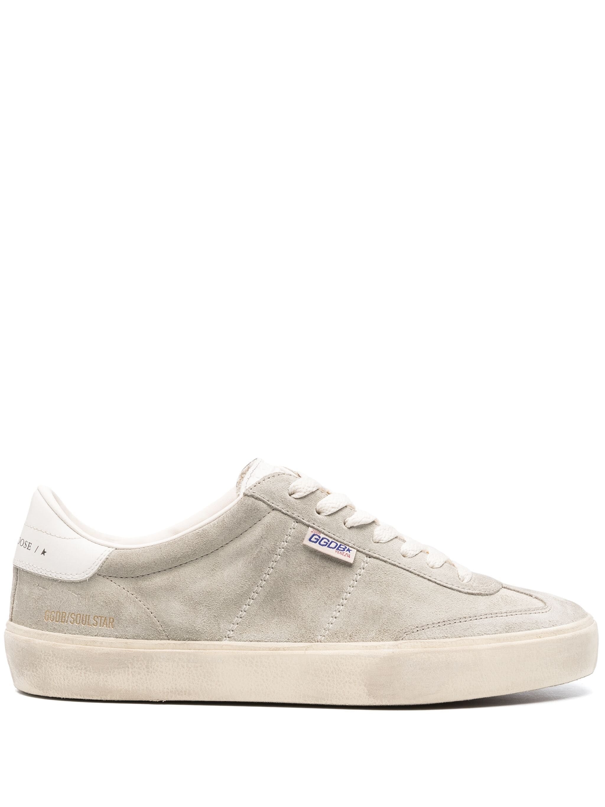 GOLDEN GOOSE SOUL-STAR SUEDE SNEAKERS